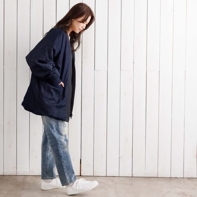 デニム半纏（ハンテン）