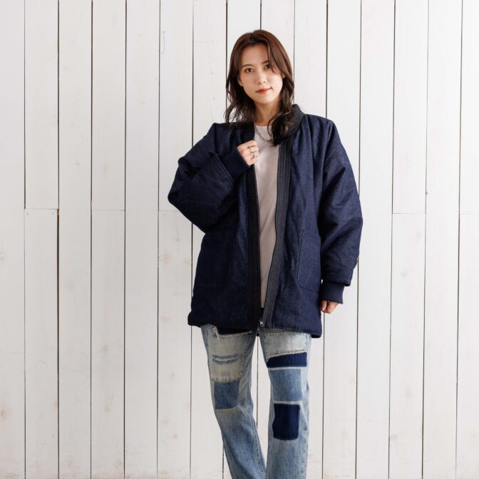 デニム半纏（ハンテン）