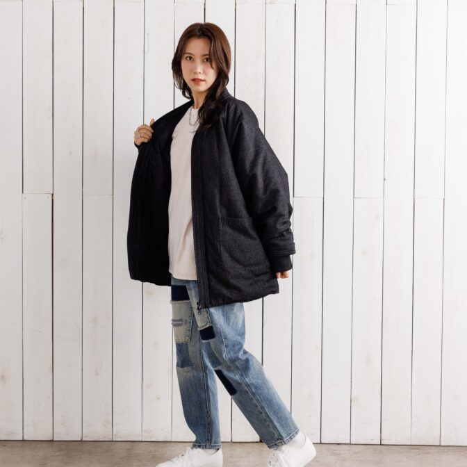 デニム半纏(ハンテン)