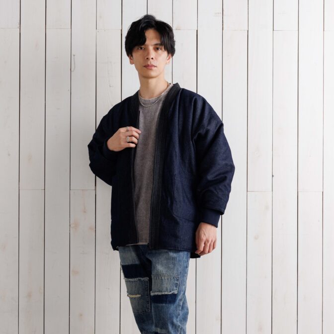 デニム半纏（ハンテン）