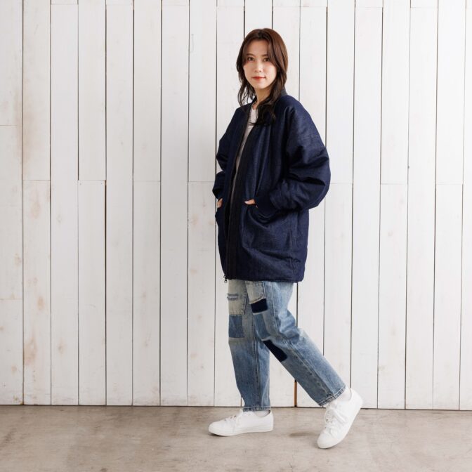 デニム半纏（ハンテン）