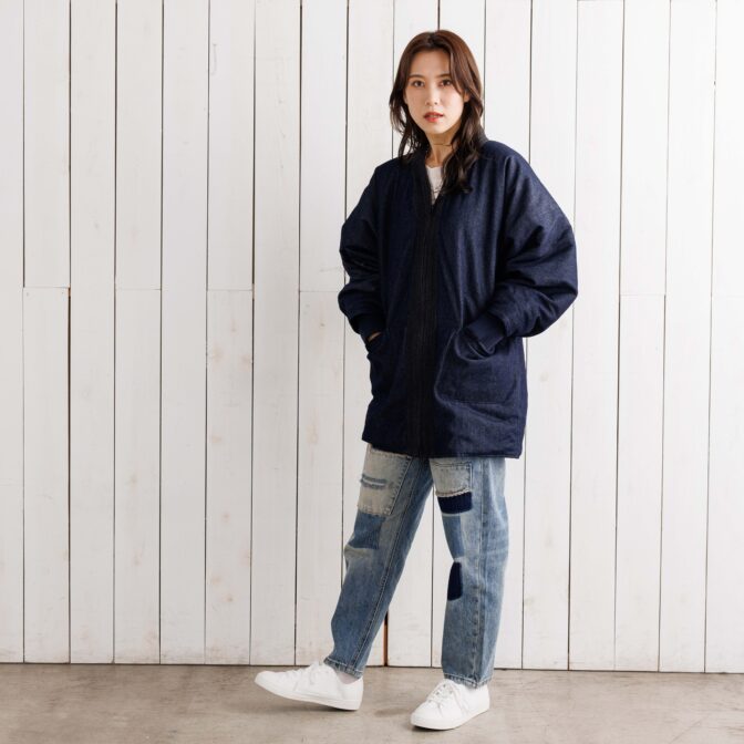 デニム半纏（ハンテン）