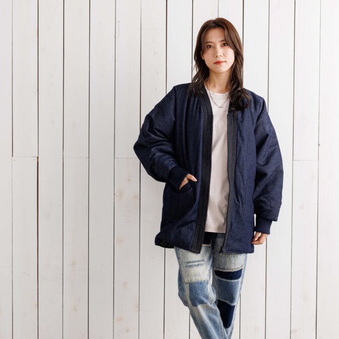 デニム半纏（ハンテン）