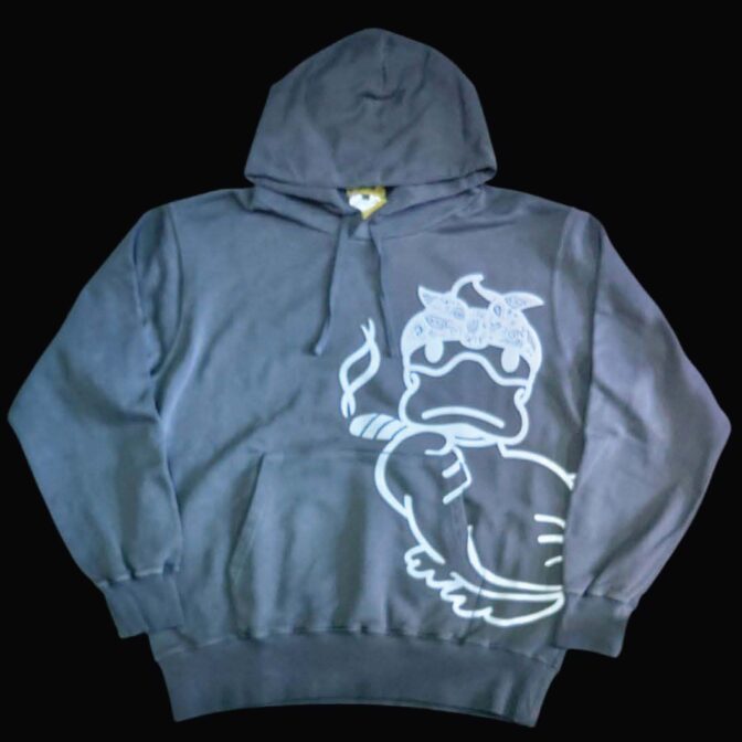 製品染めパーカー