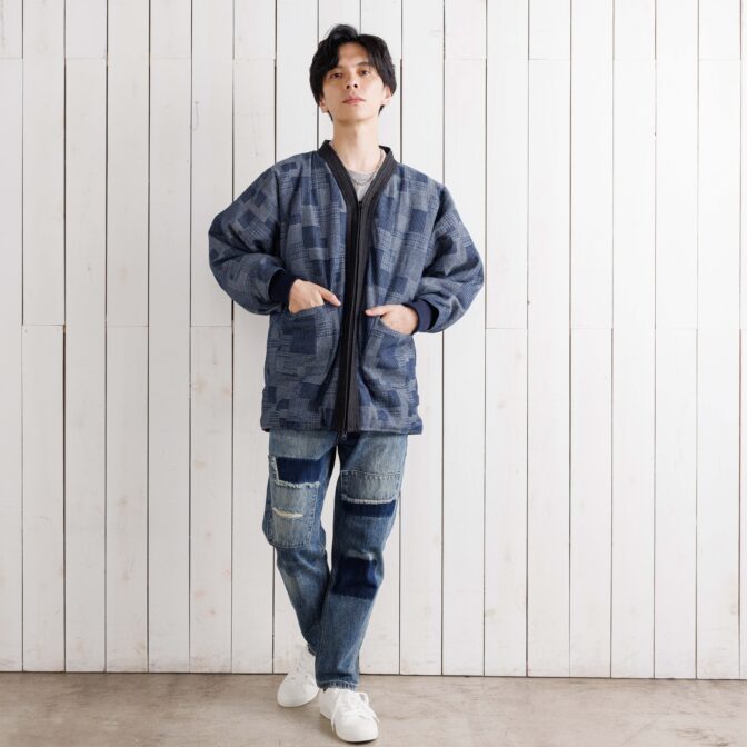 デニム半纏(ハンテン)