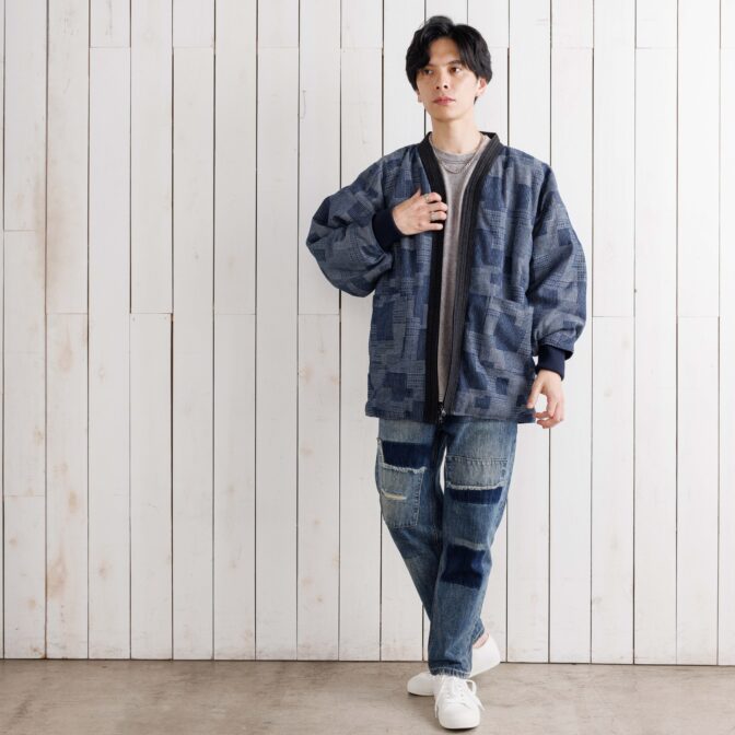 デニム半纏(ハンテン)