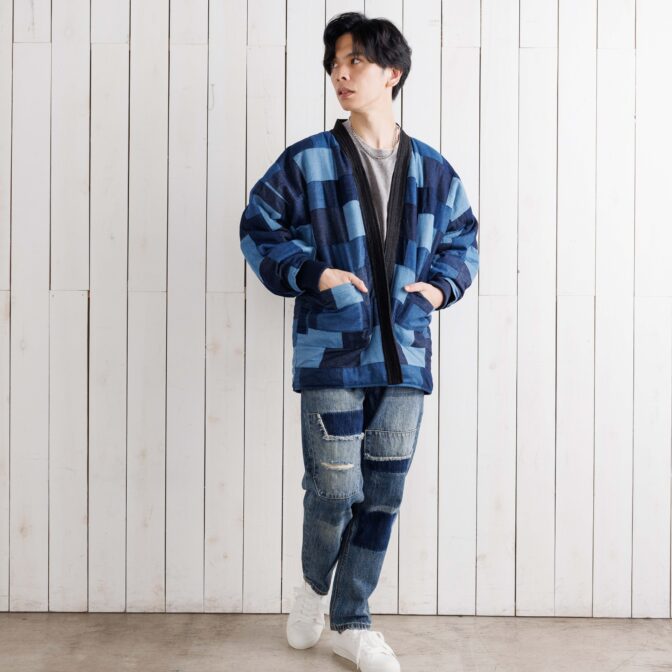 デニム半纏（ハンテン）