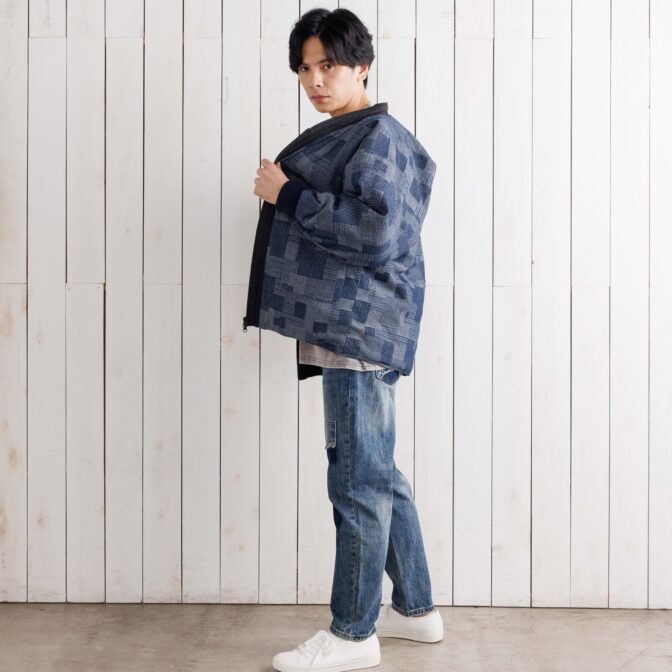 デニム半纏(ハンテン)