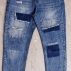 リメイクデニムパンツ