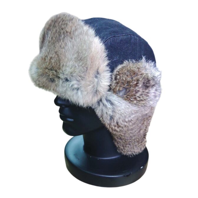 リアルファーフライトキャップ