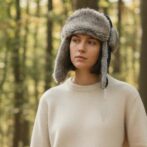 リアルファーフライトキャップ