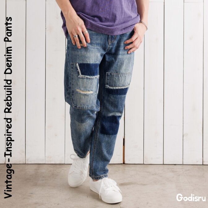リメイクデニムパンツGodisru