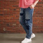 リメイクデニムパンツ