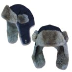 リアルファーフライトキャップ