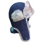 リアルファーフライトキャップ