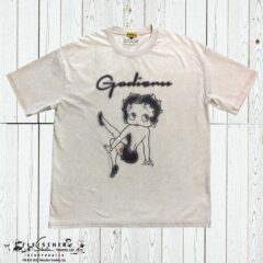 Godisru × BETTY BOOP&Graffiti Sulfur Dyed T-Shirt