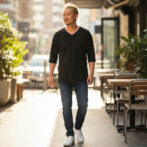 鯉口シャツ　Tシャツ