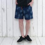 デニム　菊　ジャガードショーツ　JGD　Godisru