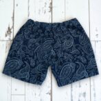 デニムジャガードショーツ　ペイズリー　JQD　Godisru