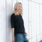 鯉口Tシャツ　鯉口シャツ　Godisru　無地TEE