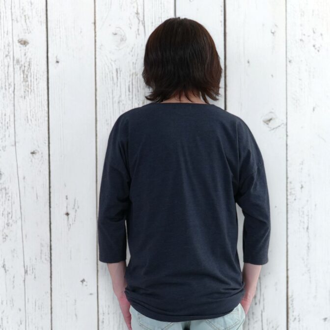 鯉口Tシャツ　鯉口シャツ　無地T　Godisru