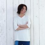 鯉口Tシャツ　鯉口シャツ　Godisru　無地TEE