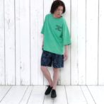 デニムジャガードショーツ　ペイズリー　JQD　Godisru