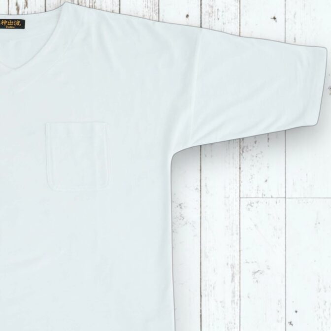 鯉口Tシャツ　鯉口シャツ　Godisru　無地TEE