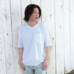 鯉口Tシャツ　鯉口シャツ　Godisru　無地TEE