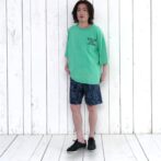 デニムジャガードショーツ　ペイズリー　JQD　Godisru