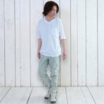 鯉口Tシャツ　鯉口シャツ　Godisru　無地TEE