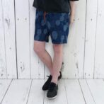 デニム　菊　ジャガードショーツ　JGD　Godisru