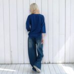 鯉口ＩＮＤＩＧＯ Ｔシャツ™(７分)