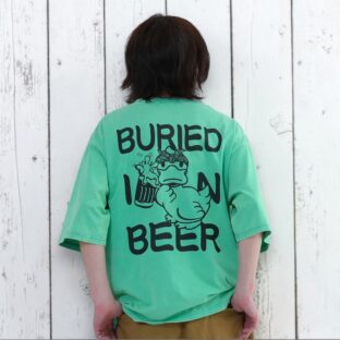 INDIGO WASH BIG TEE / NOMI-DUCK