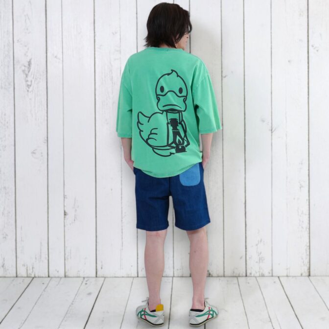 Godisru　インディゴT　インディゴ　Tシャツ