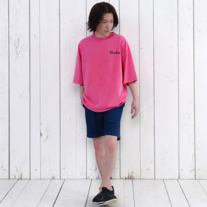 Godisru　インディゴT　インディゴ　Tシャツ