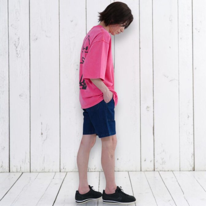 Godisru　インディゴT　インディゴ　Tシャツ