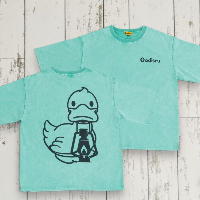 Godisru　インディゴT　インディゴ　Tシャツ