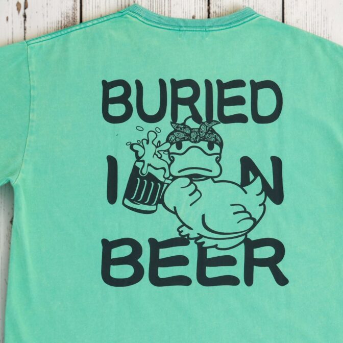 Godisru　インディゴTシャツ