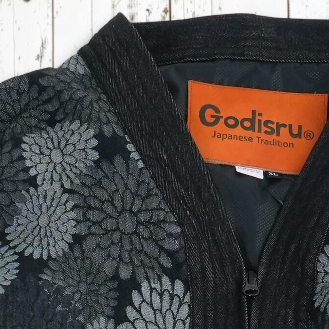 Godisru半纏　半てん　ハンテン　デニム半纏